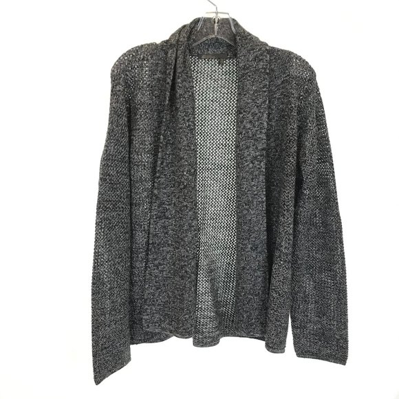 Size XL David Lawrence Gray Wool Cardigan Sweater - Picture 1 of 3